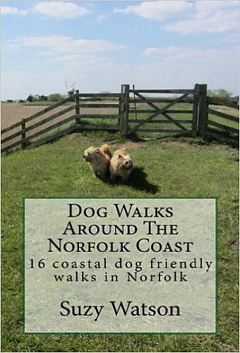 Dog Walks Around The Norfolk Coast contains 16 circular dog friendly walks with little time needed on the lead.  The walks stretch from Snettisham to Caister 