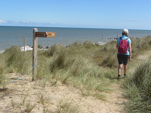 Norfolk Walking Holidays.  Hassle-free self-guided walking holidays along the Norfolk Coast Path and/or Peddars Way and other Norfolk trails to explore