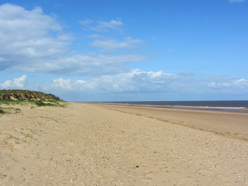 Thornham Beach, Remote, Quiet And Out Of The Way